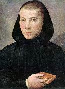 CAROTO, Giovanni Francesco Portrait of a Young Benedictine g Norge oil painting reproduction